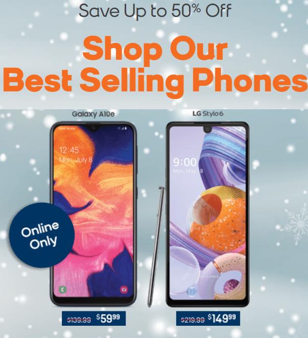 Boost Mobile First Online 2021 Deals Feature 50% Off Samsung Galaxy A10e And LG Stylo 6