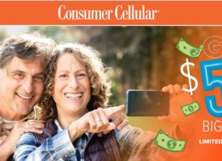 Consumer Cellular Brings Back Get $50 Big Ones Offer