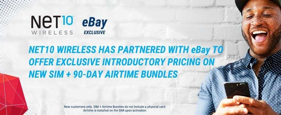 Net10 eBay Exclusive 90-Day Wireless Plans