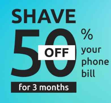 Tello Mobile 50 Percent Off 3-Months