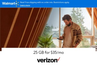 Verizon Prepaid New Walmart Bonus Data Offer