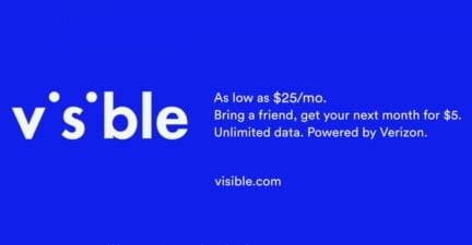 Visible Announces Several New Features Including Referral Credits, Get Your Next Month For $5