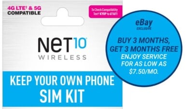 NET10 Wireless Has A New eBay Plan And Promo