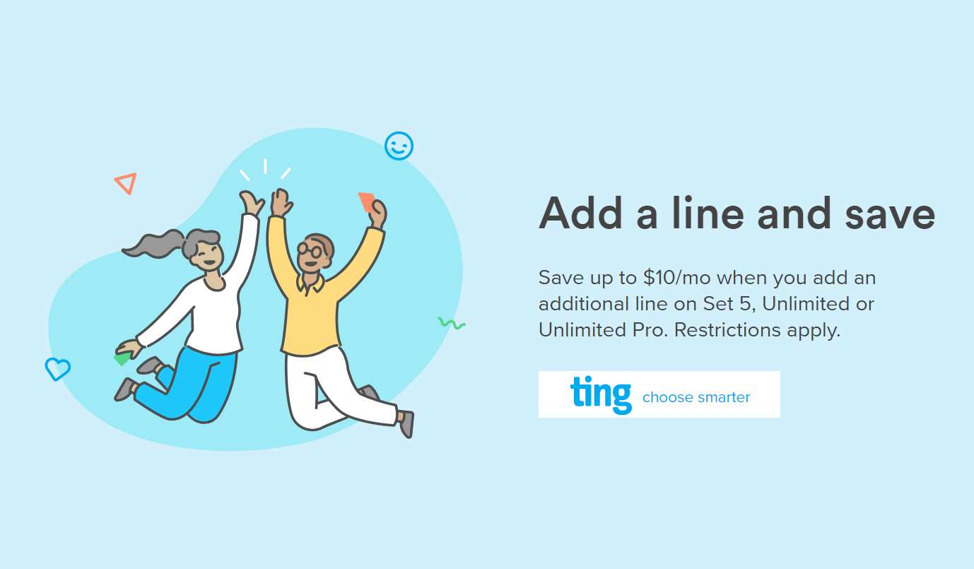 Ting Add A Line Discount Offer
