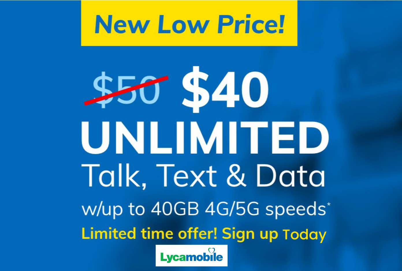 Lycamobile Limited Time Offer Is Unlimited Plan Discount