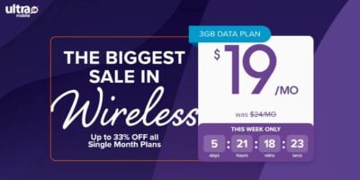 Save Up To 33% Off Your First Month With Ultra Mobile