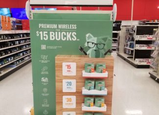 Mint Mobile On Display At A Local Target