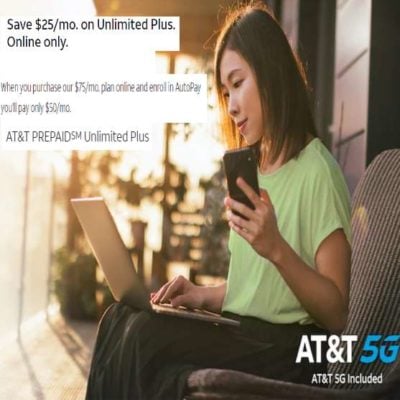 ATT Prepaid Unlimited Plus Plan Discount