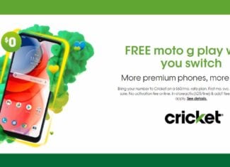 Latest Cricket Wireless Deals Include Free Moto G Play