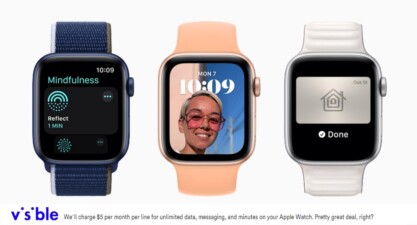 Apple Watch Support Headed To Visible