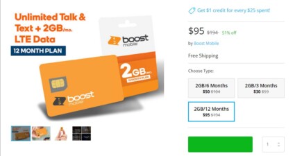 Boost Mobile Trialing Multi-Month Discount Plans