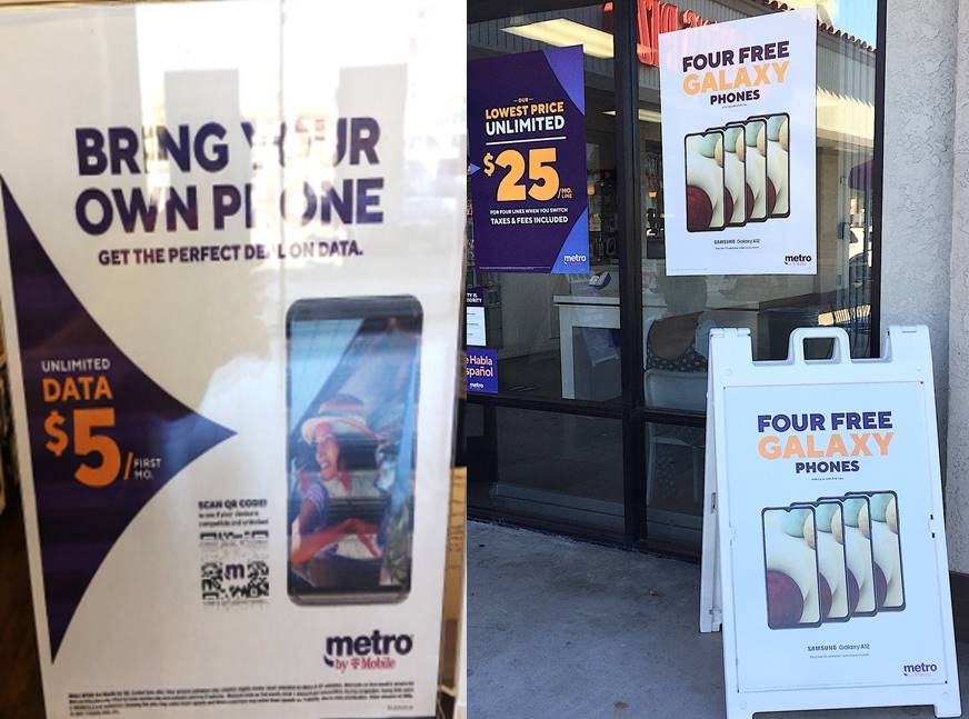 Metro by T-Mobile $5 First Month BYOD Unlimited Plan Offer (Photo Via Wave7 Research)