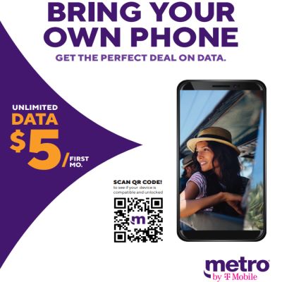 Metro $5 First Month BYOD