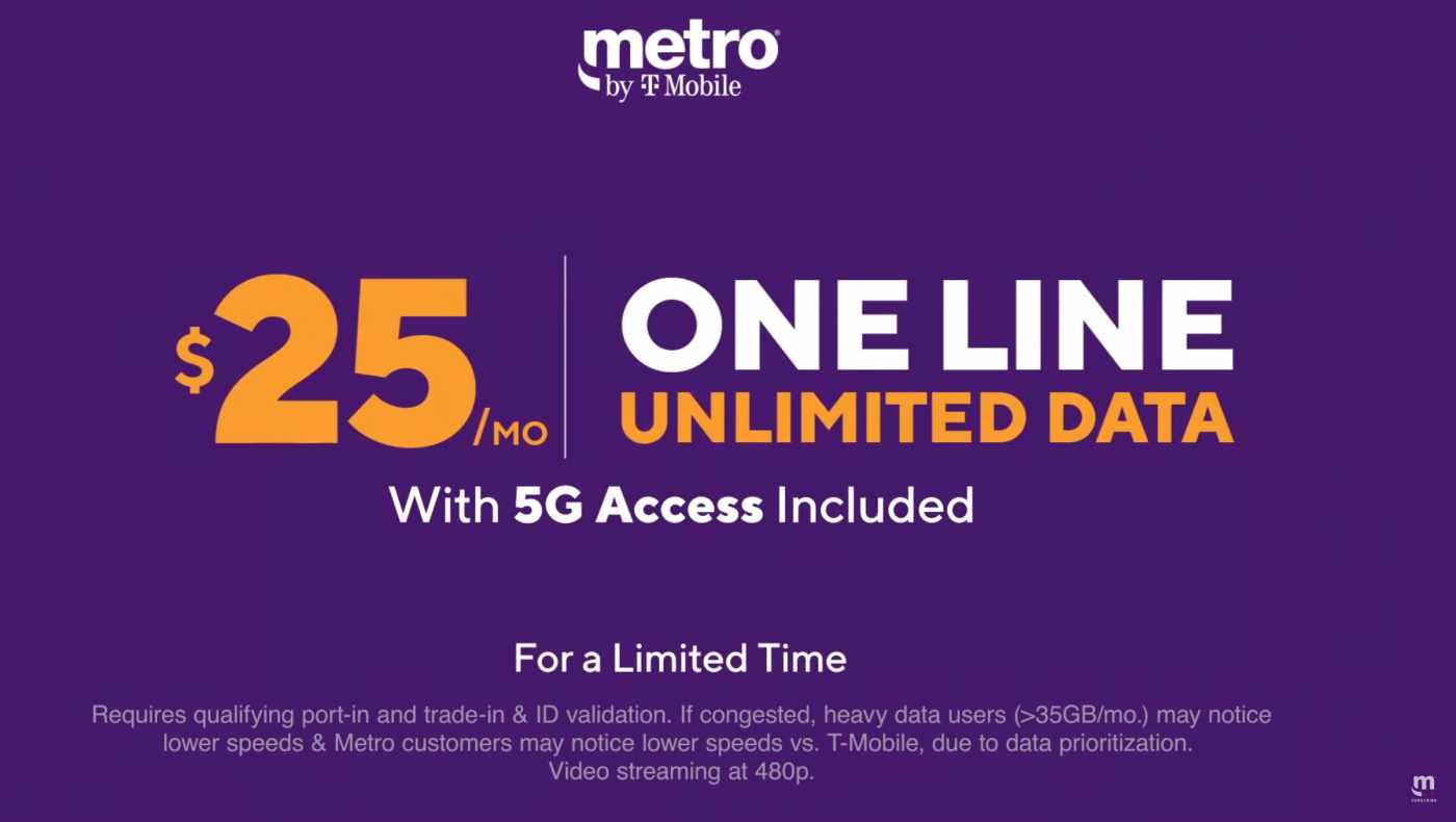 New Metro By T-Mobile TV Ad Touts $25 Unlimited Plan