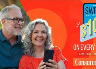 Consumer Cellular $100 Dollar Credit For New Lines Promo