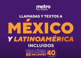 Metro by T-Mobile $40 Dollar Unlimited Plan With Mexico & Latin America Calling