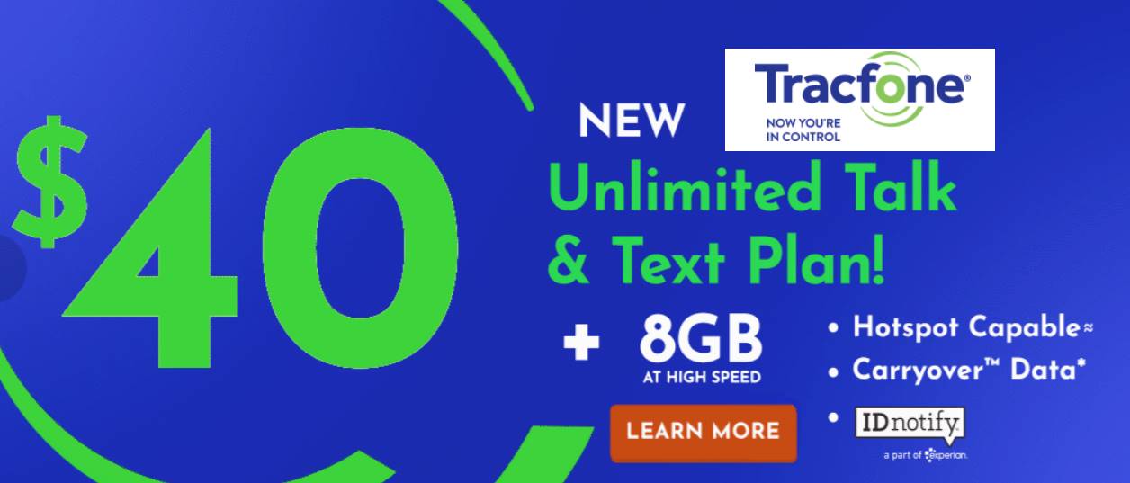 Tracfone's Latest Plan Includes IDnotify Perk