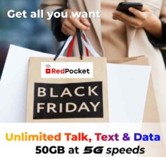 Red Pocket Mobile Black Friday 2021 Holiday Sales