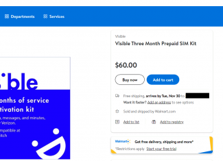 Visible Selling 3 Month Discount Trial Kit Exclusively Through Walmart.com