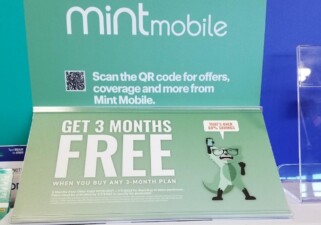 Mint Mobile's Three Month Free Offer Now Featured In Multiple TV Ads (Offer On Display At Local Area Best Buy)