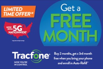 Tracfone Third Month Free BYOD Offer