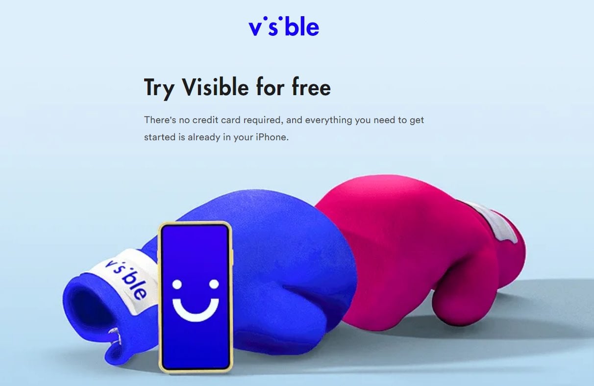 Visible Free eSIM Trial Offer