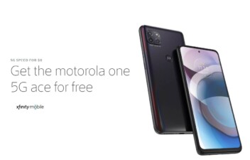 Xfinity Mobile Free Moto One 5G Ace Offer