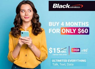 Black Wireless Offering 50% Off For Four Months