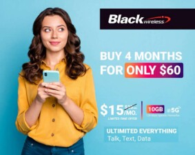 Black Wireless Offering 50% Off For Four Months