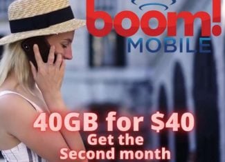 Boom Mobile 2nd Month For One Dollar Offer