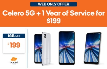 Boost Mobile Celero 5G Carrier Crusher Plan Bundle Offers