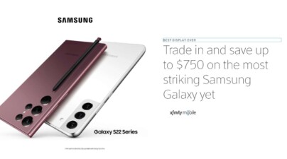 Xfinity Mobile $750 Samsung Galaxy S22 Trade-In Offer