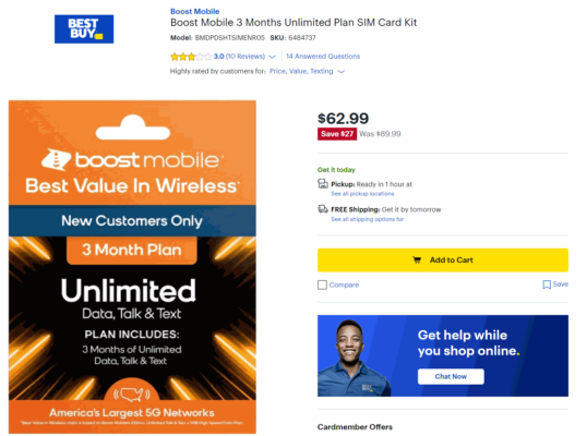 Best Buy Weekly SIM Card Kit Deals 4-24-2022