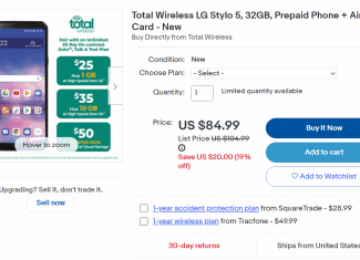 Total Wireless eBay Deals April 2022