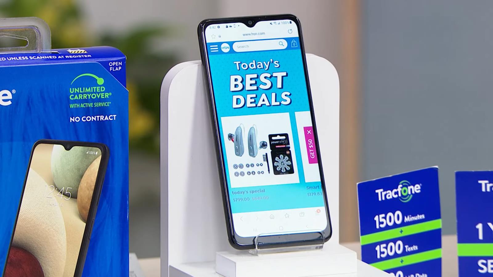Tracfone HSN Phone With Plan Bundle Deals