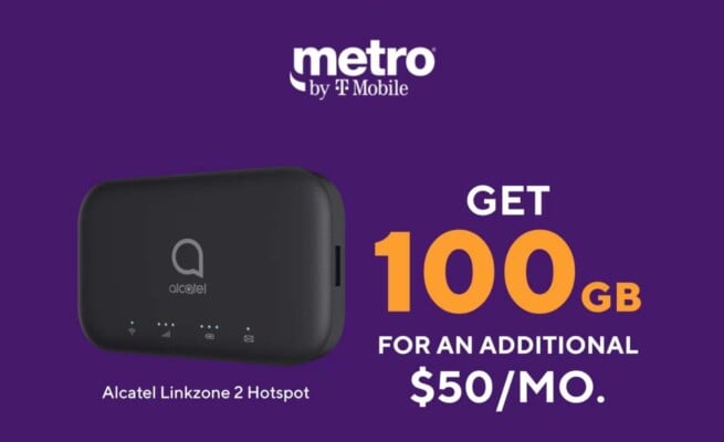 Metro By T-Mobile Brings Back 100GB For Fifty Hotspot Plan April 2022