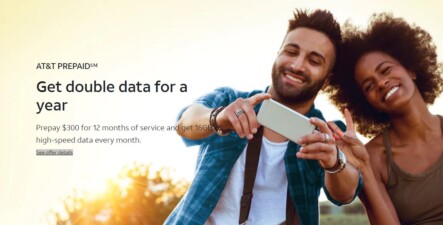 ATT Prepaid Double Data Annual Plan Offer