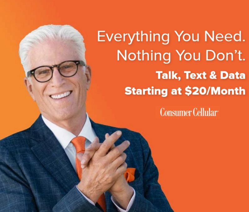 Consumer Cellular Has Another TV Ad With Ted Danson, Adds Mexico