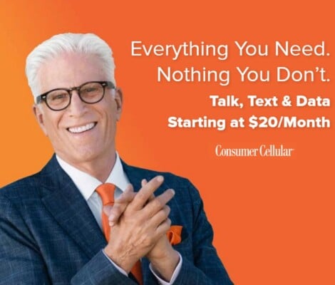 Actor Ted Danson, The Face Of Consumer Cellular