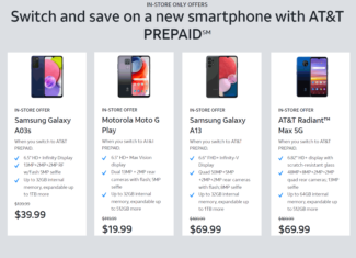 AT&T Prepaid Fall 2022 Phone Deals