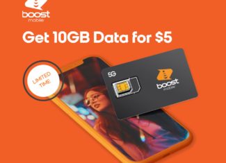 Boost Mobile 10GB For Five Dollars