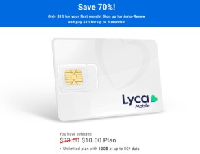 Lycamobile October 2022 Savings