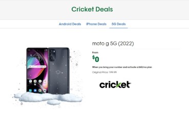 Cricket Wireless Black Friday 2022 Deals