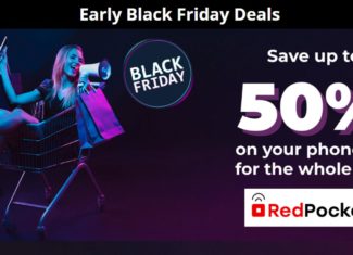 Red Pocket Mobile 2022 Early Black Friday Deals
