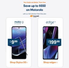 Boost Mobile Motorola Phone Deals