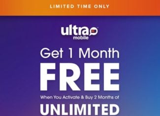 Ultra Mobile Buy Two Months Unlimited Get One Free Jan-Feb 2023 Promo