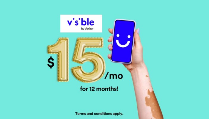 Visible $15/Month Off For One Year Promo