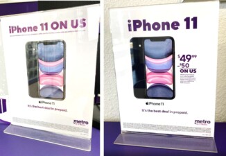 Metro by T-Mobile Free iPhone 11 Offer Back For Tax Season (Photo via Wave7 Research)