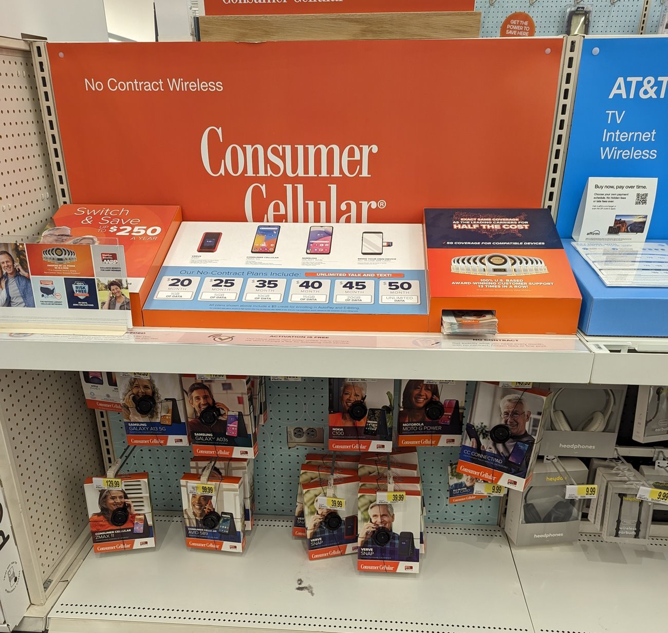 Consumer Cellular On Display At Target