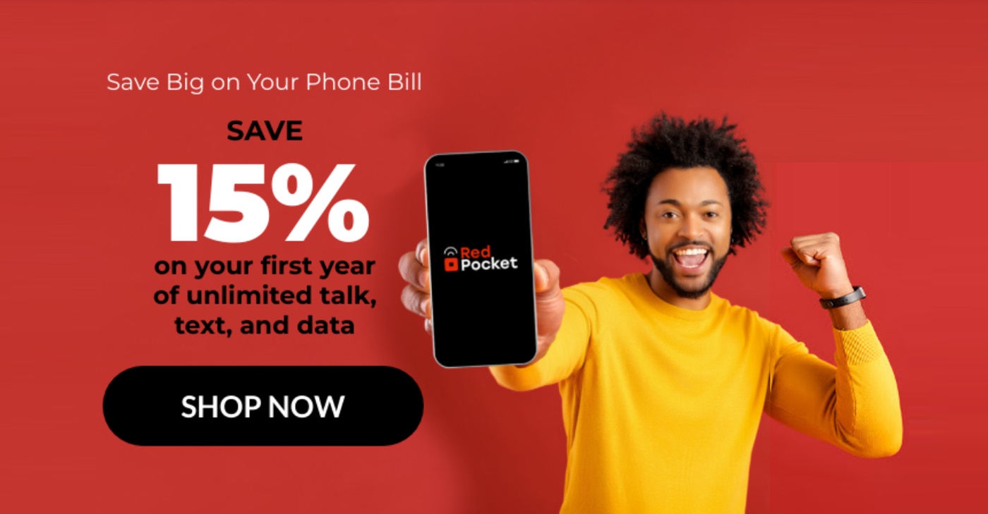 Red Pocket Tax Season 2023 Offer Of 15 Percent Off Annual Plans